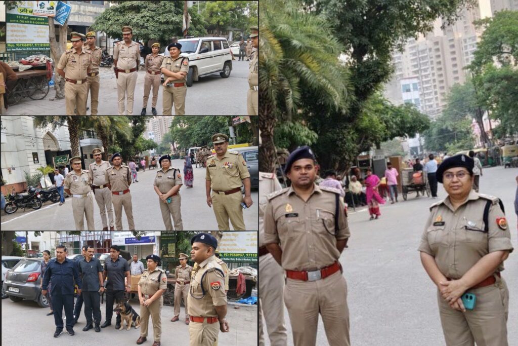 नोएडा: ईद-उल-जुहा पर पुलिस रही सतर्क, मदीना मस्जिद में नमाज हुई सकुशल संपन्न