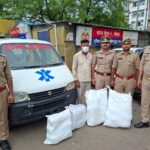 एंबुलेंस की आड़ में चल रहा था अवैध धंधा: नोएडा पुलिस ने 64 किलो गांजे के साथ अंतर्राज्यीय तस्कर किया गिरफ्तार, कीमत 13 लाख रुपए