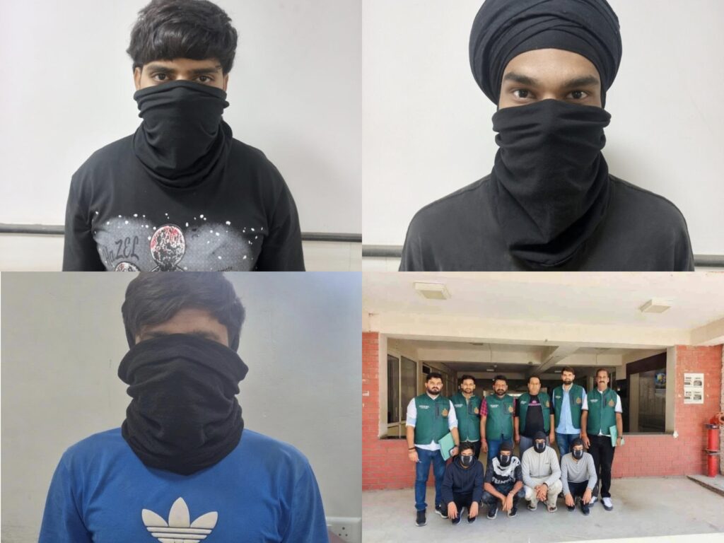 दिल्ली पुलिस स्पेशल सेल की बड़ी कार्रवाई: ISI समर्थित आतंकी मॉड्यूल का पर्दाफाश, 4 गिरफ्तार
