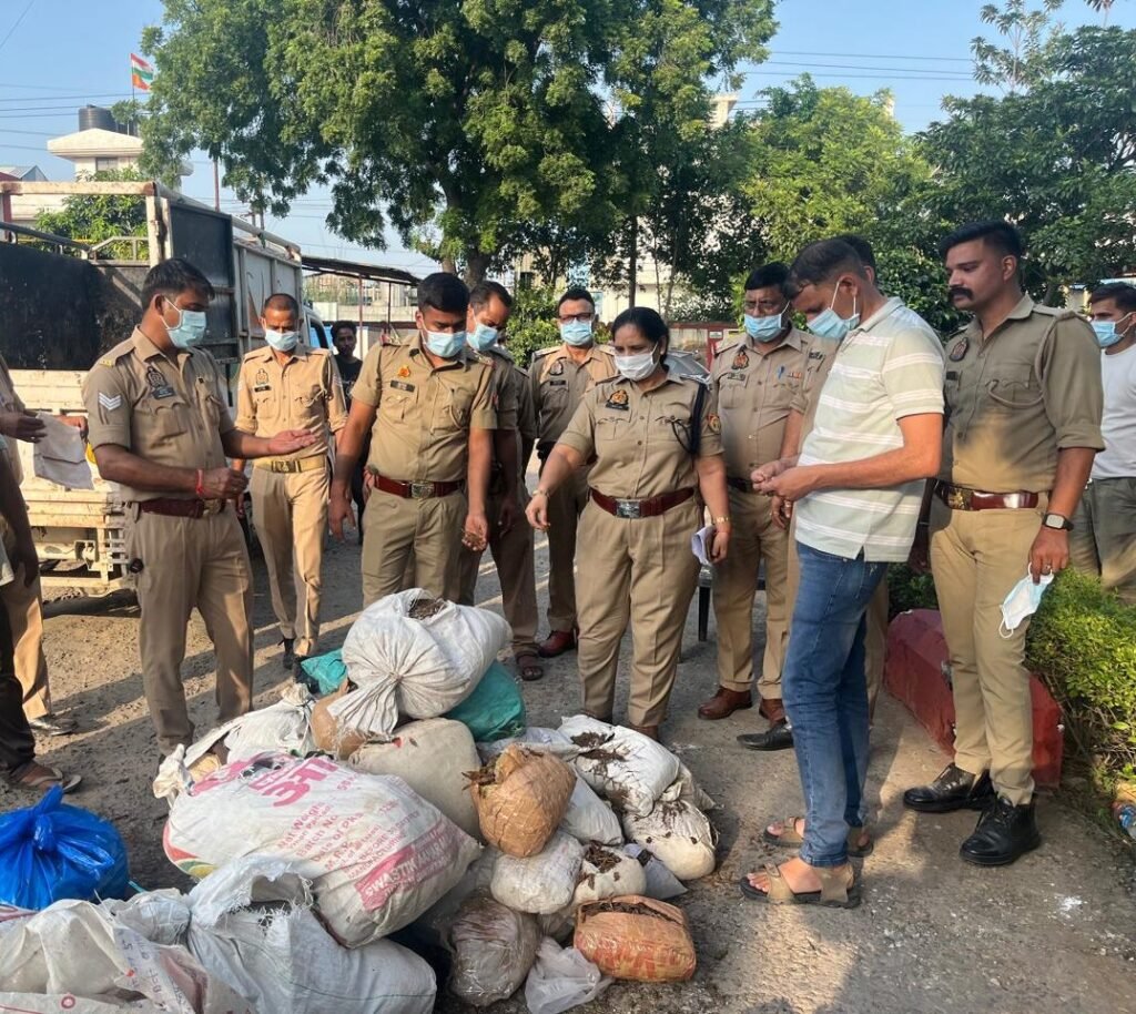 गौतमबुद्धनगर में 972 किलो से अधिक मादक पदार्थ नष्ट, कीमत 5.23 करोड़ से ज्यादा